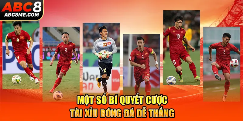 Bí Quyết Cược Tài Xỉu Bóng Đá Siêu Hiệu Quả Để Tham Khảo 2026 Một số bí quyết cược tài xỉu bóng đá dễ thắng